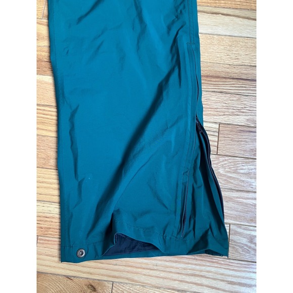 Whitewater Outdoors Gore-Tex Rain Pants Mens Large Teal Green Waterproof Shell - Picture 7 of 9